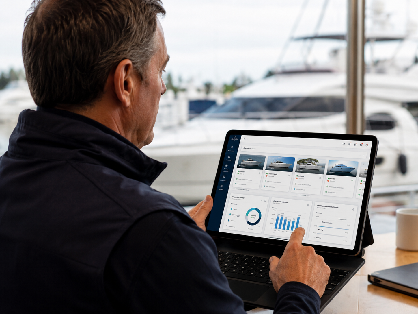 Marine operations dashboard